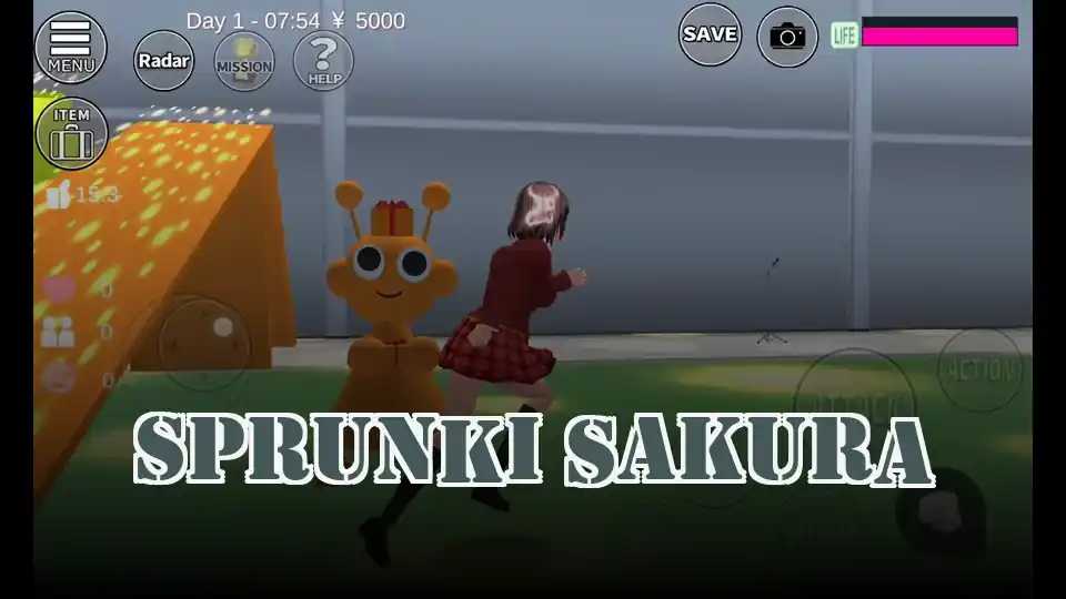 Sprunki Sakura