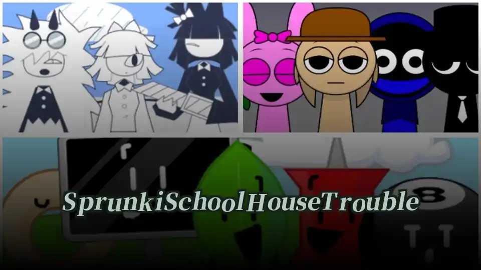 Sprunki School House Trouble