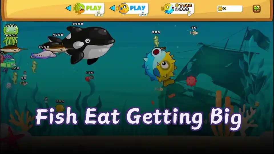 Fish Eat Getting Big