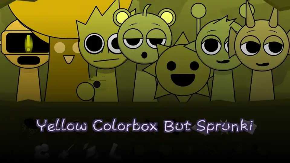 Yellow Colorbox But Sprunki