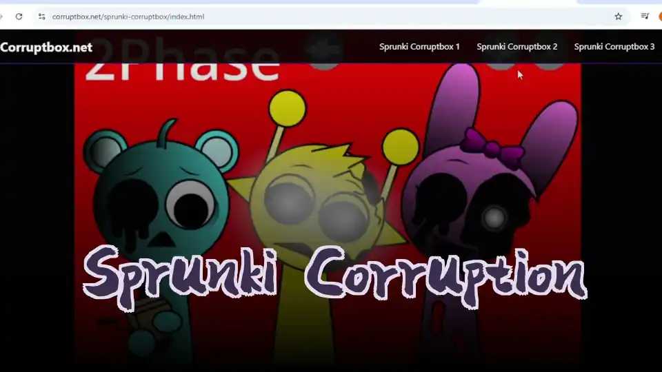 Sprunki Corruption