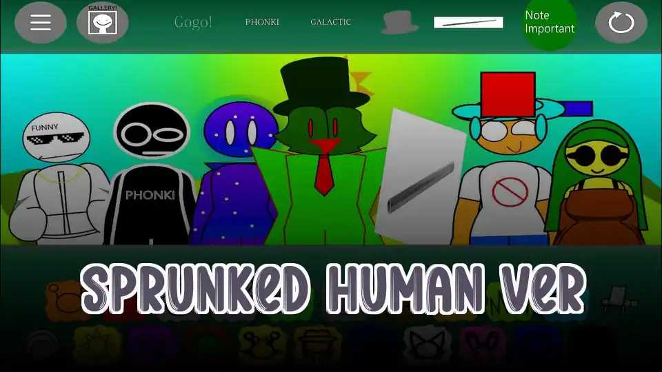Sprunked Human Ver