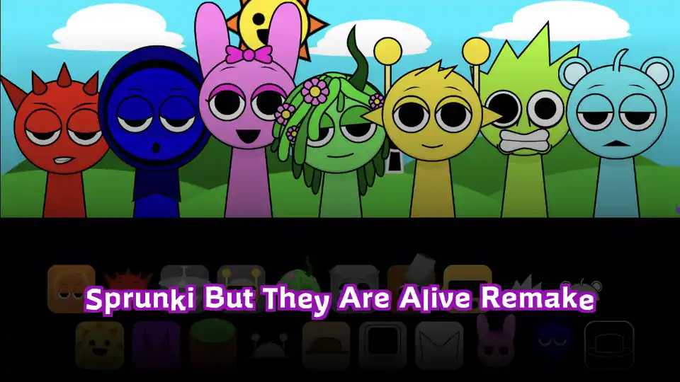 Sprunki But They Are Alive Remake