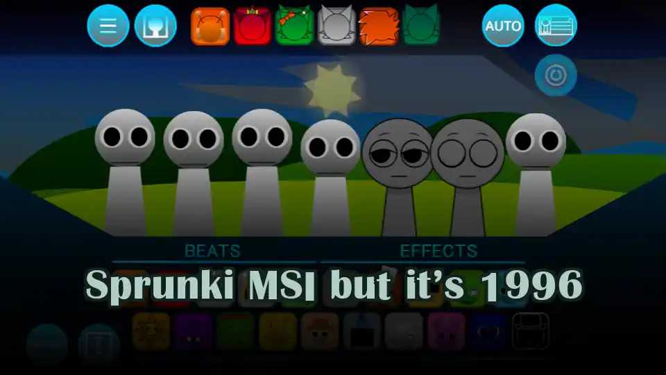 Sprunki MSI but it’s 1996