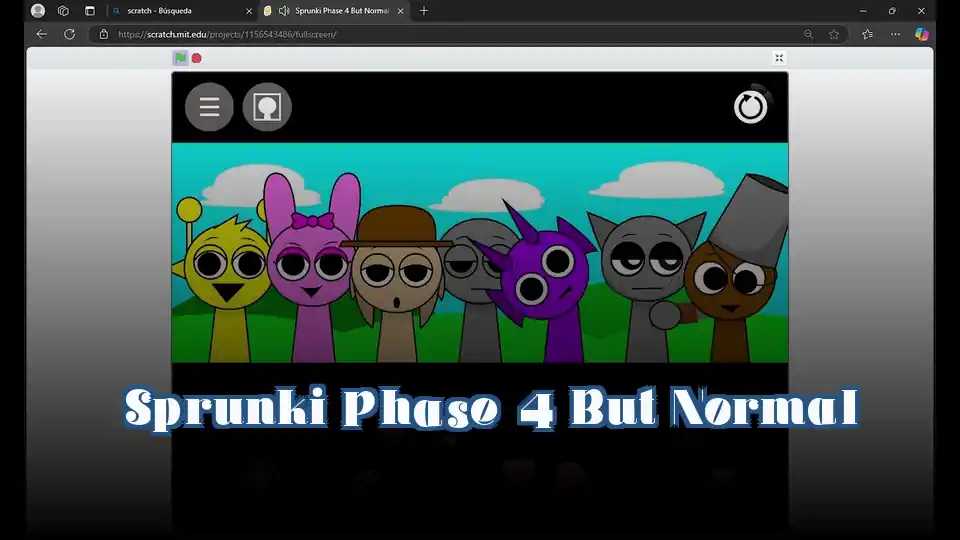 Sprunki Phase 4 But Normal