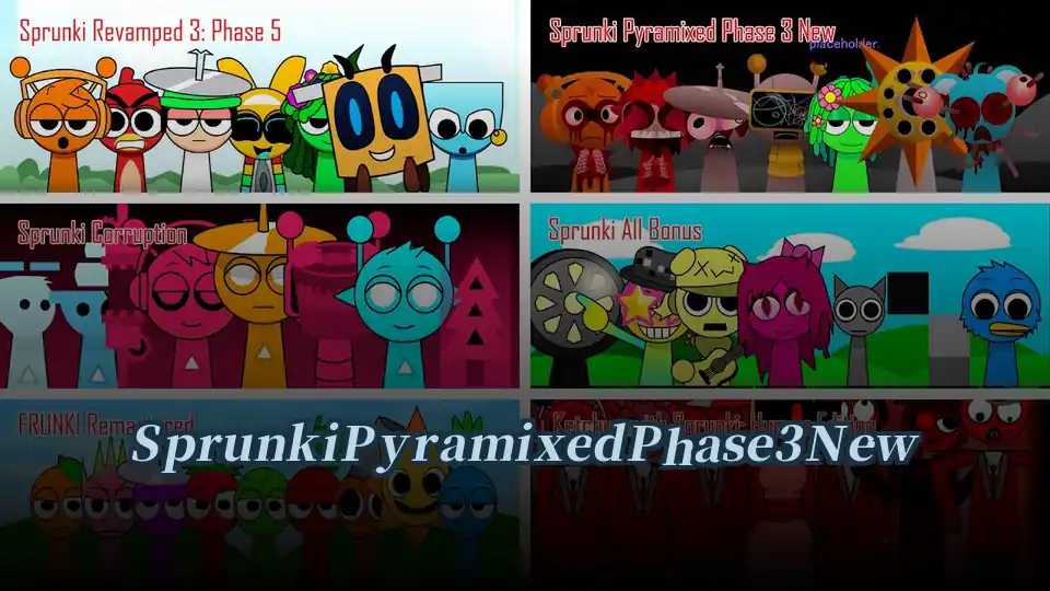 Sprunki Pyramixed Phase 3 New